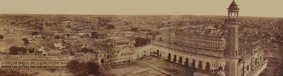 Indian Cityscape, from a collection of twenty-nine photographs associated with the Indian Mutiny, c.1858 by English Photographer